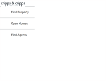 Tablet Screenshot of crippsandcripps.com.au